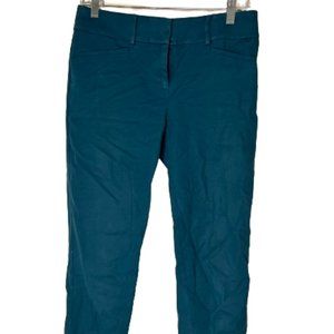 Ann Taylor LOFT Teal Skinny Ankle Pant - Size 2